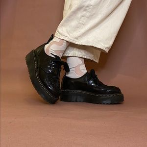 Dr. Martens Sidney Leather Creeper Platform shoes
